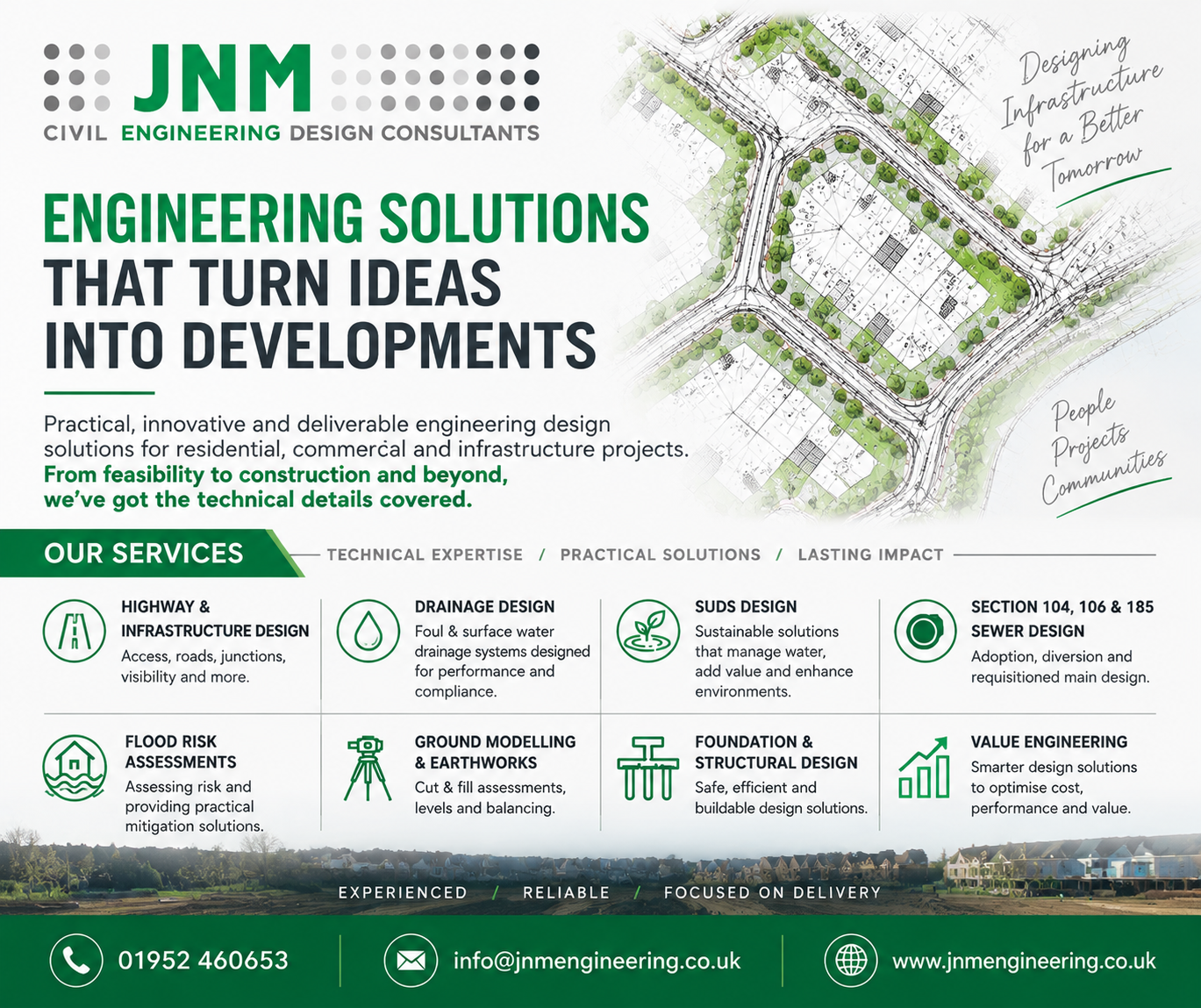 JNM Engineering — engineering solutions that turn ideas into developments