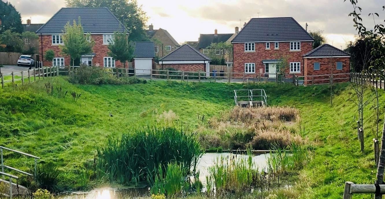 SuDS sustainable urban drainage system — a JNM Engineering project